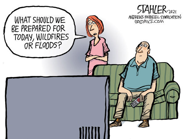 Editorial cartoon published July 21, 2021